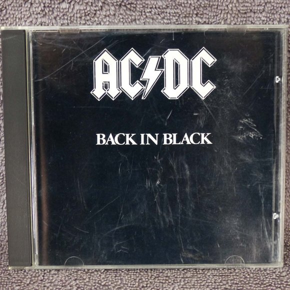 AC/DC Back In Black CD BMG Direct Marketing Club Edition Atco D105828 1980 Rock - Picture 2 of 12